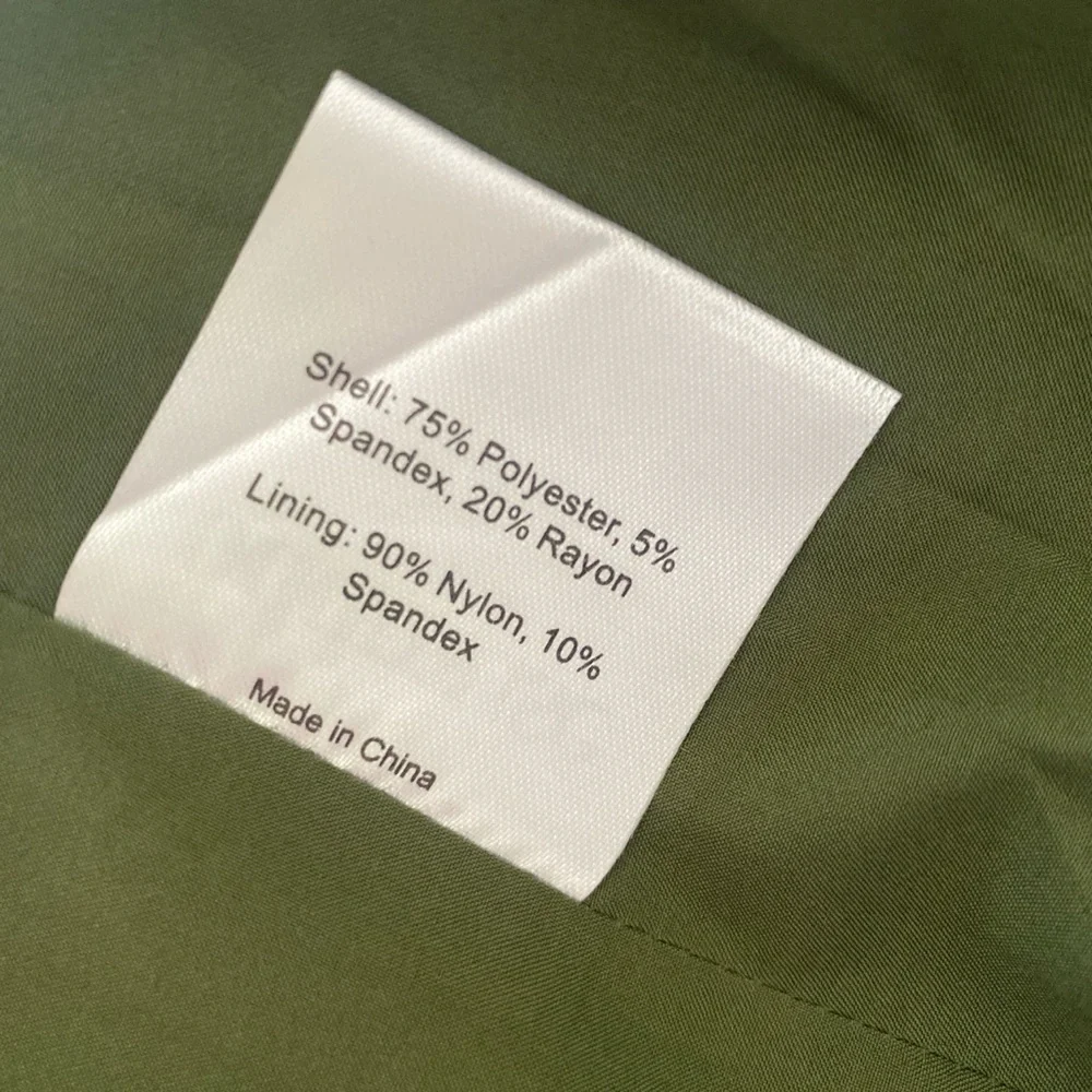 Oddmuse green og blazer size small green jacket assymetrical sleeve hem